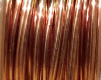 COPPER Wire ROUND 99.9% Pure 20 or 40 Feet in 20 Foot Coils Gauges 18-30 Dead Soft Bare USA Made 131667788599
