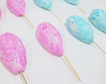 Cotton Candy Bubble Bar (5oz) ~ Solid Bubble Bath, Pink, Blue, Bubble Bars, Gift, Mothers Day