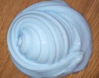 Baby Blue Classic Slime, lovely, stretchy, clicky, cheap slime from the UK