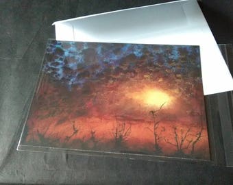 Crawling Westward Greeting Card