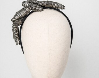 HEADPIECE "Rolls" Black/Silver