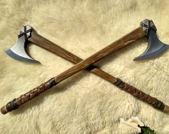 Norman Ax medieval viking for LARP, COSPLAY, ATREZZO made out of foam