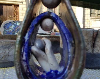 Family/Nativity Ceramic Raku