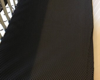 Baby, Girl, Black, White, Polka Dot, Nursery, Crib, Bedding, Sheet