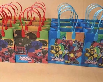 12pcs transformers goodie treat bags