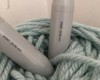 Pony Circular Knitting Needles 25mm 80cm