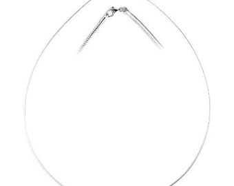 SILVER OMEGA CHAIN