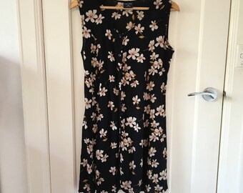 90's vintage floral sundress