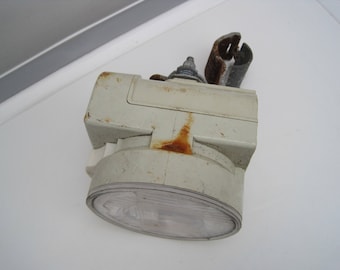 Old bicycle lamp dynamo bike lamp 60's lamp bike light