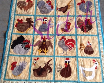 Made to Order Chicken quilt