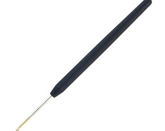 Knitter's Pride Steel Crochet Hooks 1.5mm, Needles, Soft Grip, small crochet hook, beading hook, tiny crochet hook, metal hook, ergonamic