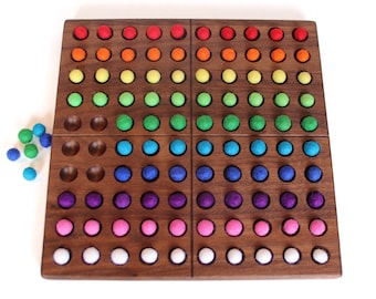 Hundred Frame -- Hundred Board -- Montessori Counting Toy