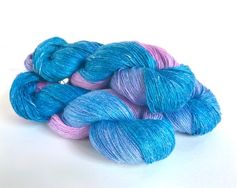 Persuasion Silk Linen Lace Yarn. Drifting