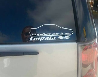 My Other Car Is An Impala decal/sticker, Caprice, Caprice SS, station wagon