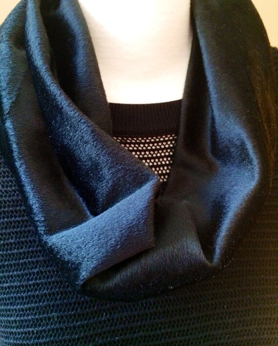 Black Infinity Scarf Infinity Scarf One Loop Scarf Circle