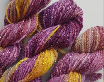 Sparkle Pansy 20g Superwash Sock Yarn Mini