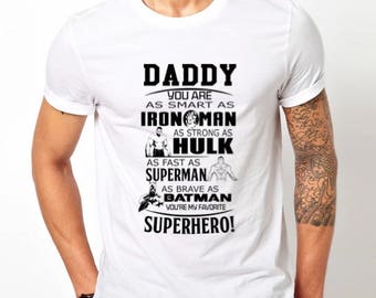 Digital file SVG and DXF Daddy Super hero
