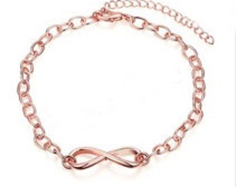 Infinity Bracelet,Best Friend Gift, Bridesmaid Gift, Sister bracelet,Wedding bracelet, Friendship bracelet