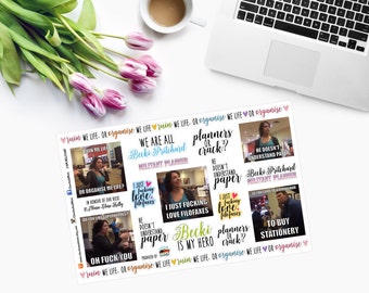 ORGANISE Me Life - Militant Planner Stickers - CAM MILITANT
