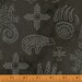 Native Spirit Southwest Motifs Black, 1 Yard