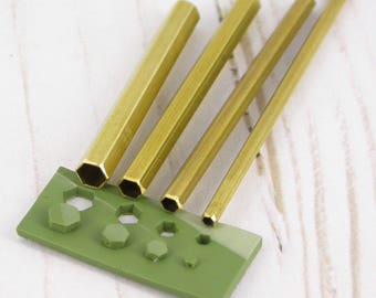 Designers Series - Hexagons - Punch Cutter™ - Mini Clay Cutters