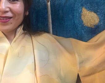 Pastel Vitamine Yellow Kimono