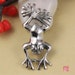 Frog Stainless Steel Pendant