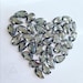 10.5mm x 18mm Teardrop, 36pcs Black Diamond Crystal, sew on stone embellishment flatback