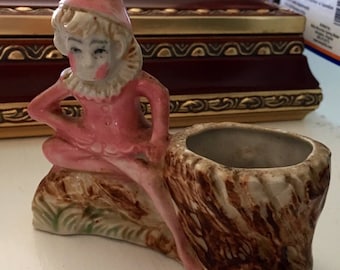 Elf on a Stump-Made in Japan-circa 1940s
