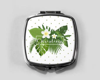 Compact mirror bridal party gift maid of honor gift bride gift bachelorette party personalized mirror bridesmaid mirror bridesmaid gift