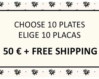 CHOOSE 10 Nail Stamping Plates - Curali Collection