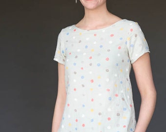 Shoreline Boatneck Top and Dress PDF Sewing Pattern for Women