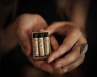 Natural Perfume Oil - Samples - Choose 3 - For Strange Women perfume -