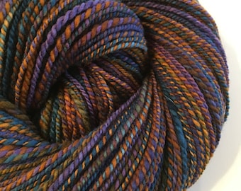 Be Jeweled, Handspun, 2ply, Merino, 256yds