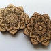 Laser Cut Alder Wood Mandala Lotus Flower Home Decor ( Wall Decor, Accent Piece, House Warming Gift)