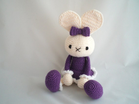Crochet Rabbit / Amigurumi Bunny / Floppy Eared Rabbit
