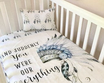 Dream Catcher Crib Bedding Indian crib bedding Etsy 93 Dream Catcher Crib Bedding Indian crib bedding Etsy 93