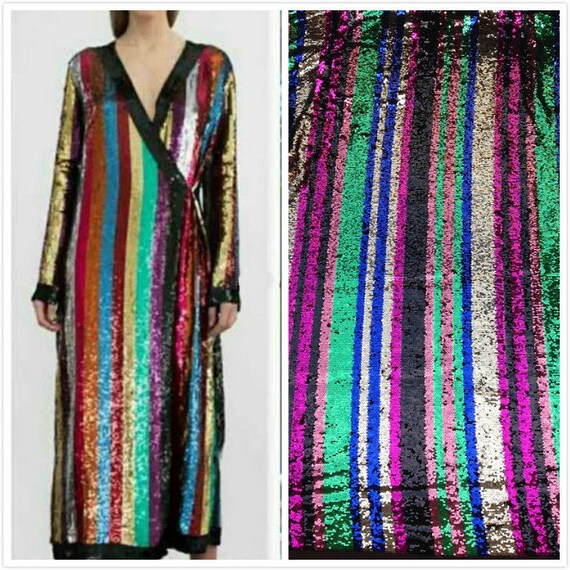 sequence fabric gown