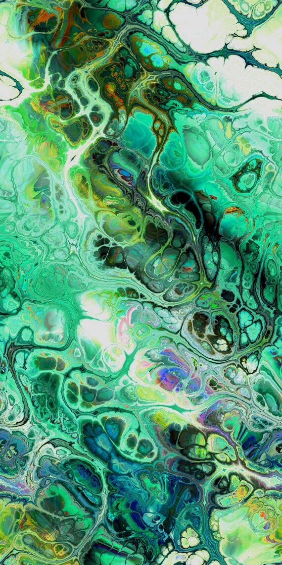 UNIQUE Handmade Green Jade Velvet Upholstery Fabric Shimmer Fiber Art Fabric