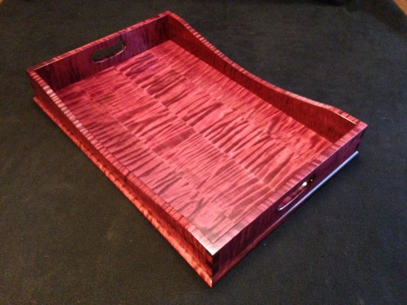 Plum Tiger Maple Serving Tray