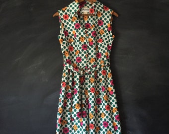 Vintage Yves Jennet 60's Mod Dress size 10