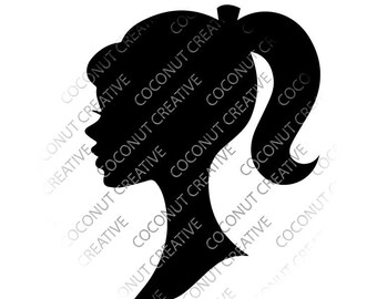 Barbie silhouette | Etsy