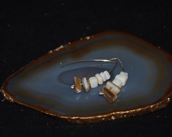 Pearl Angle Earrings