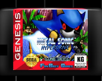 SPECIAL ORDER! "Metal Sonic Hyperdrive" Amazing Sega Genesis Sonic The Hedgehog Hack!