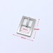 Center Bar Buckle Rectangle - Metal - 1 Inch - Nickel Plate (10 PCS)