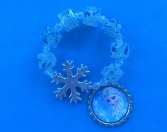 Elsa Frozen Stretch Bracelet