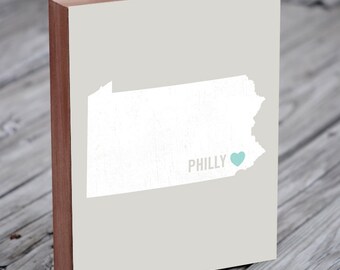 Philadelphia Gift - Philadelphia Map Poster - Philadelphia Sign - Philadelphia Wedding Sign - Philadelphia Wedding Gift - Philly Wedding
