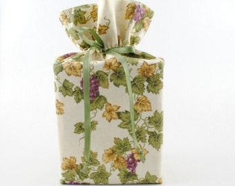 Tissue Box Holder Kleenex Box Cover Ivy Leaves Tissue Box Cover Fabric Kleenex Box Holder Bathroom Accessories Bathroom Decoration