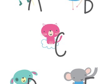 ABC cards for Sara