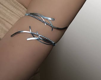 Beauty gift upper arm cuff, arm jewelry, wedding jewelry, bride jewelry, upper arm bracelet, copper jewelry, arm cuff, gift for her